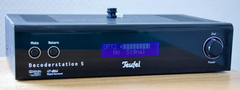 Teufel decoderstation 5 showing 'No Signal' on optical input 2 Teufel decoderstation 5 showing 'No Signal' on optical input 2